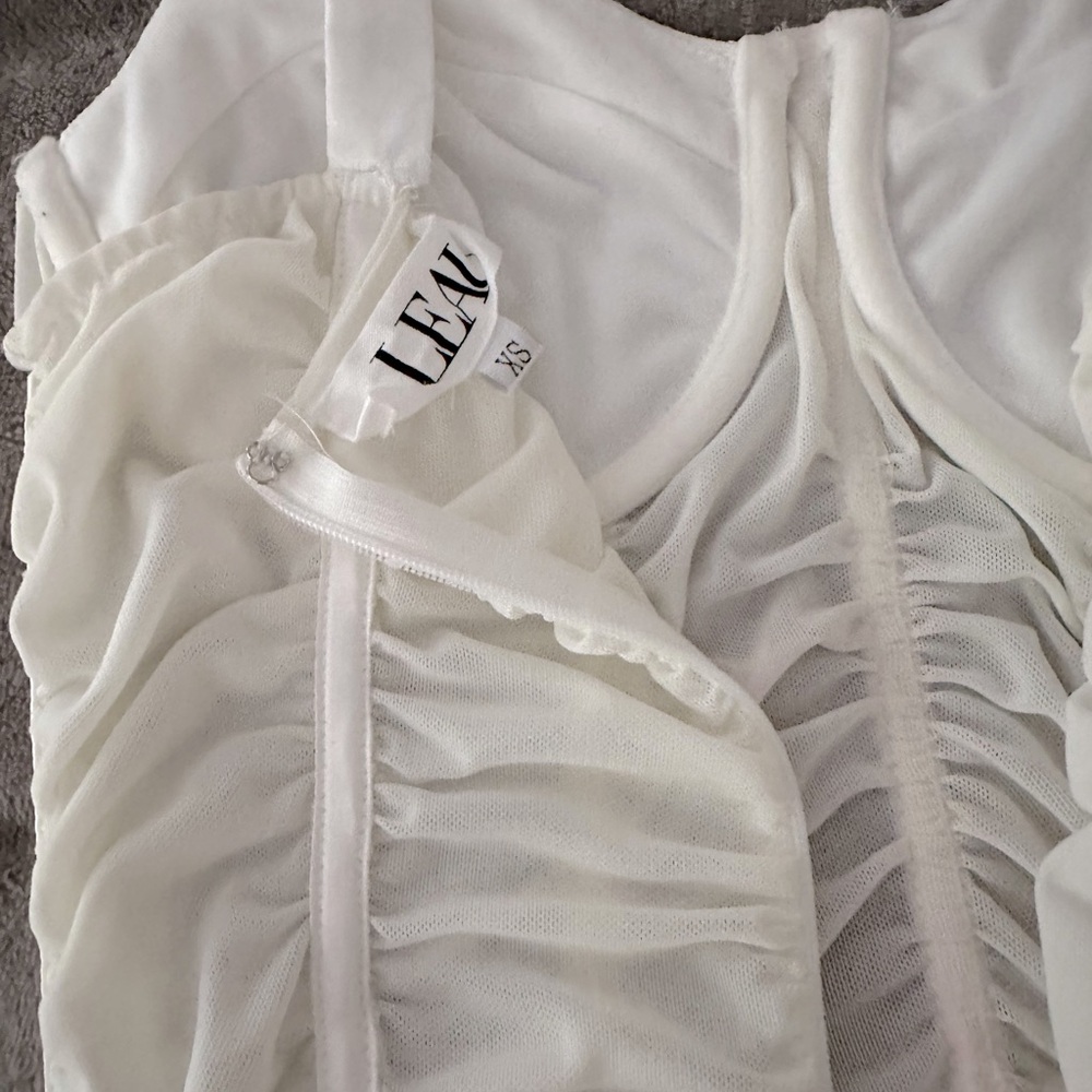 Mini white  dress size XS